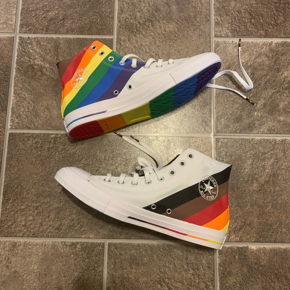 Converse Shoes Lgbtq Converse Mens Hi Pride Canvas 67758c
